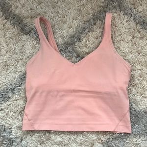 pink Lululemon align tank